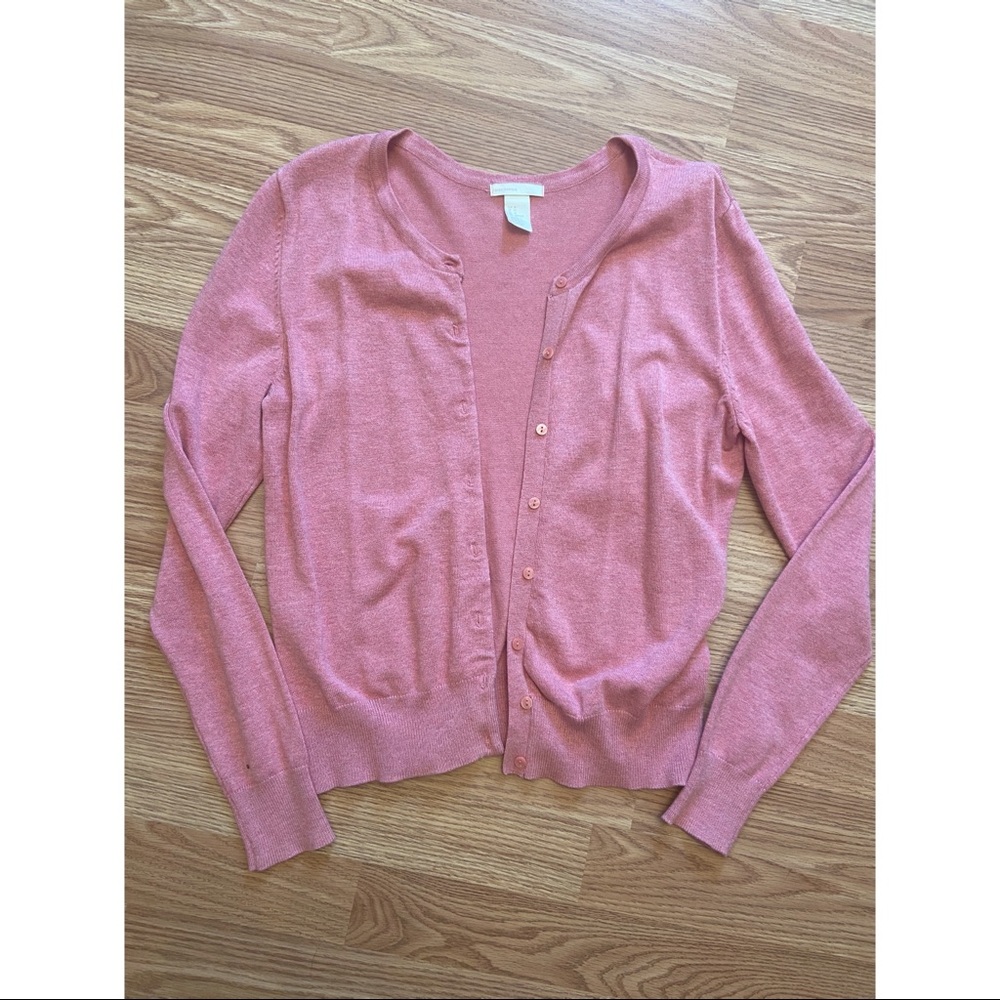Pink H&M Cardigan
